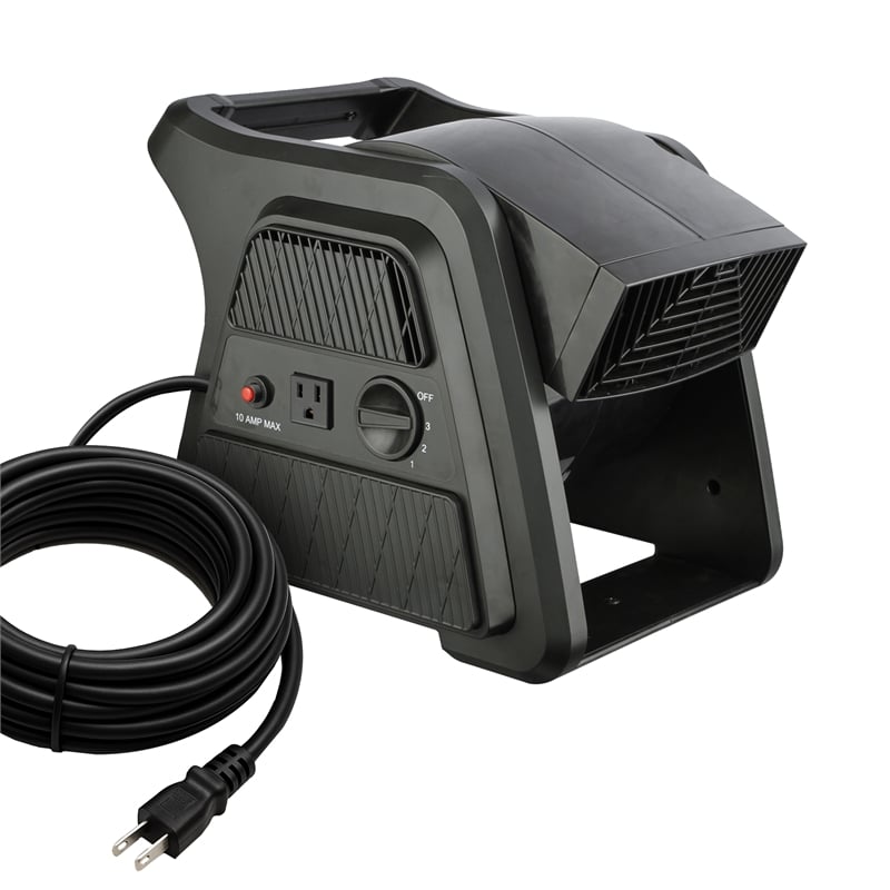 Techni Home Pivoting 600 CFM High Velocity Floor Blower Fan