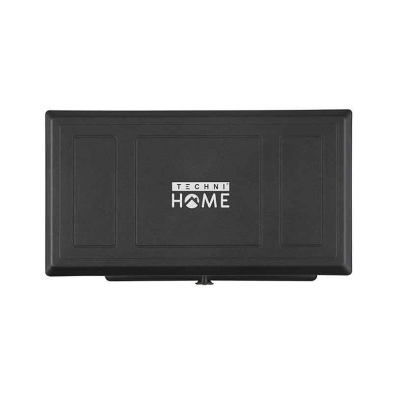Techni Home 1500W Freestanding Electric Fireplace Heater with Flames