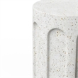 Urbia Mixx Atlas Stool in Ivory Terrazzo