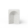 Urbia Mixx Orion Stool in Ivory Terrazzo