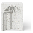 Urbia Mixx Orion Stool in Ivory Terrazzo
