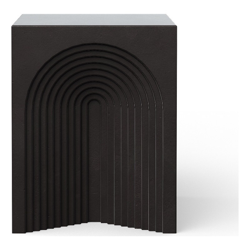 Urbia Mixx Orion Stool in Lava Black