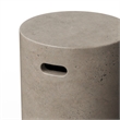 Urbia Mixx Cylinder Stool in Dark Gray