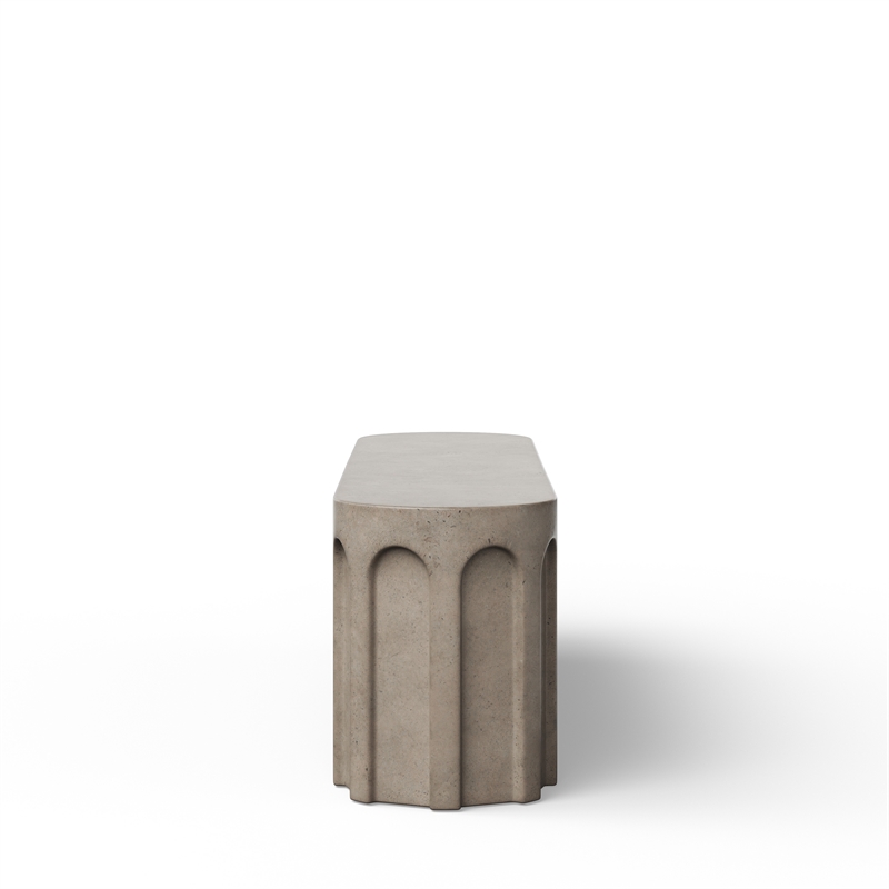 Urbia Mixx Atlas Bench in Dark Gray