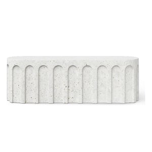 Urbia Mixx Atlas Bench in Ivory Terrazzo