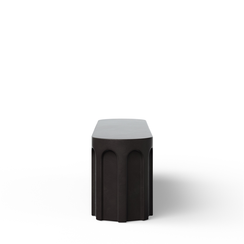 Urbia Mixx Atlas Bench in Lava Black