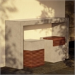 Urbia Mixx Stecca Cascata Stool in Dark Gray