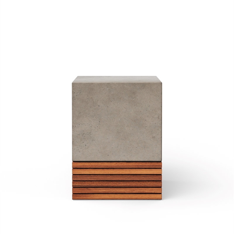 Urbia Mixx Stecca Corto Stool in Dark Grey