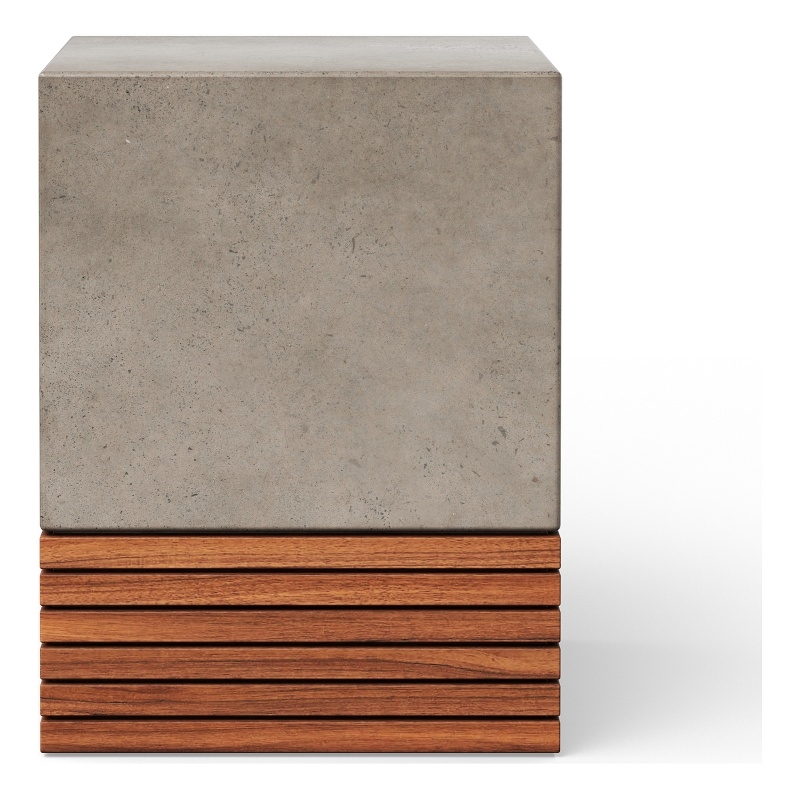 Urbia Mixx Stecca Corto Stool in Dark Grey