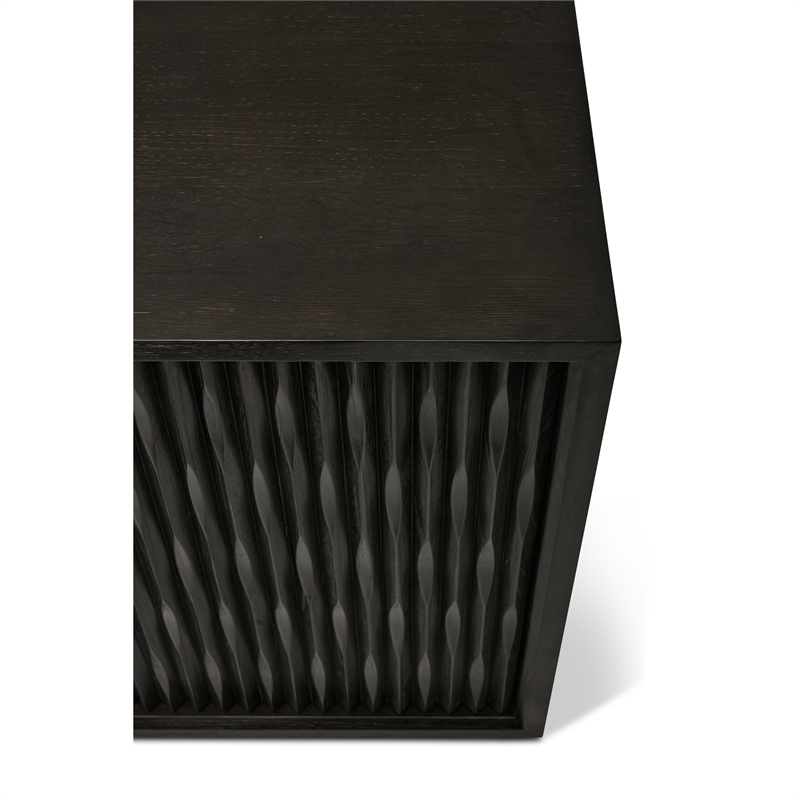 Urbia IE Series Madison Buffet in Charcoal Gold Base