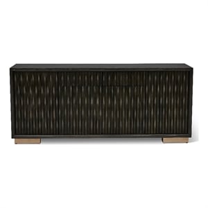 Urbia IE Series Madison Buffet in Charcoal Gold Base