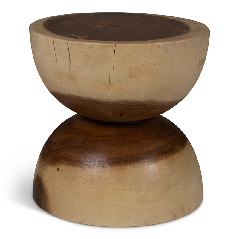 Urbia Naturals Pensri Accent Stool in Natural