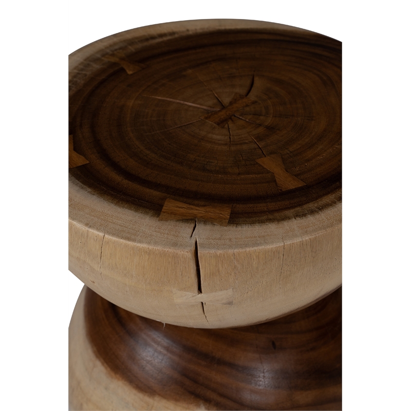 Urbia Naturals Pensri Accent Stool in Natural