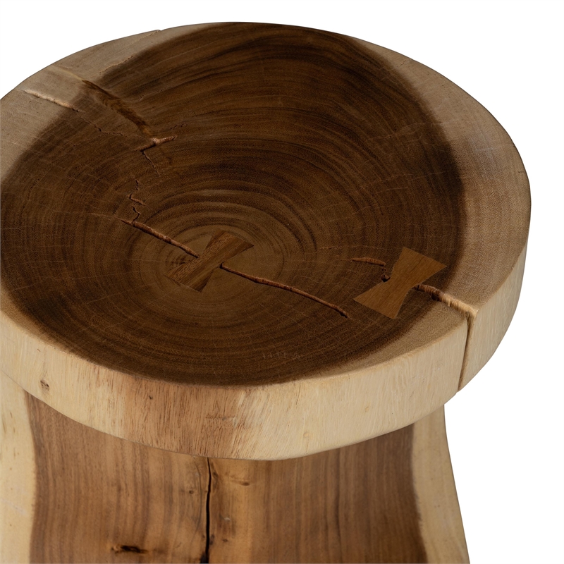 Urbia Naturals Prisana Accent Stool in Natural