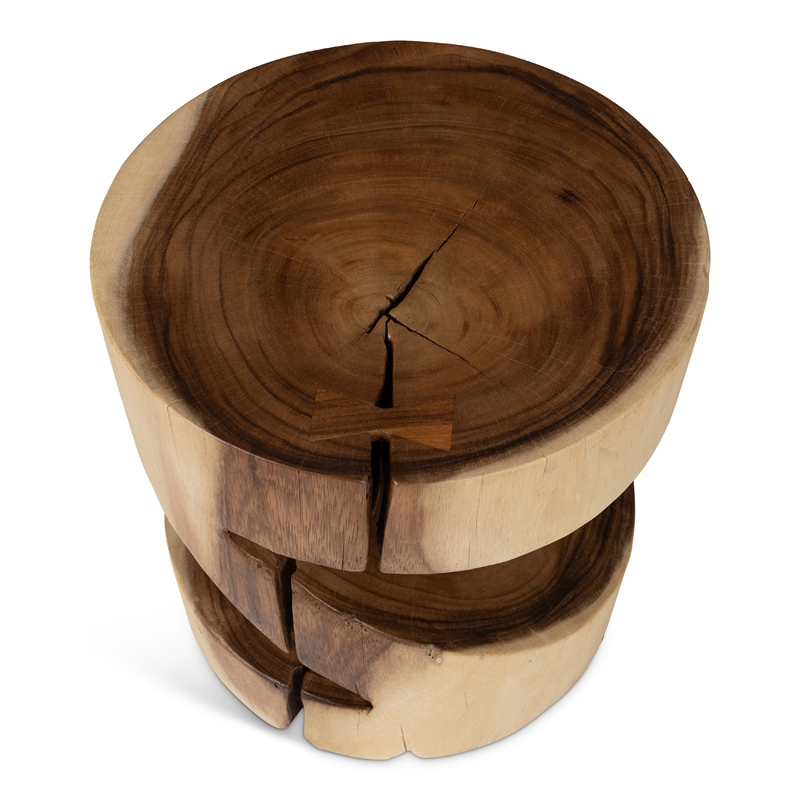 Urbia Naturals Anchali Accent Stool in Natural