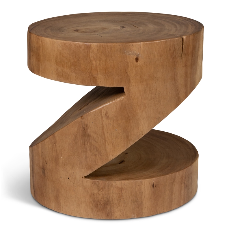 Urbia Naturals Anchali Accent Stool in Natural