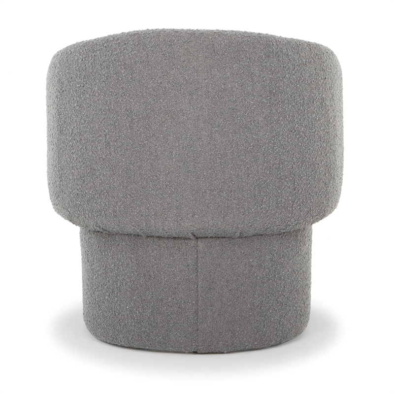 Urbia Metro Jessie Accent Chair in Charcoal Boucle Upholstery