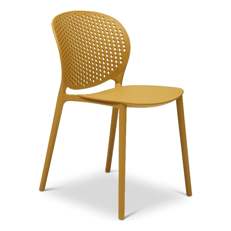 Urbia Metro Bailey Side Chair in Ginger Seat (Set of 4)