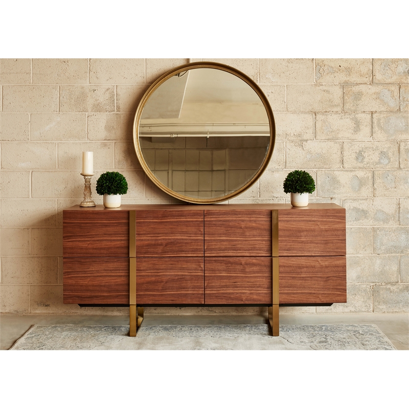 Urbia Elements Samar Round Mirror 39