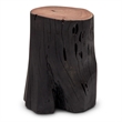 Urbia Brooks Solid Wood Stump in Ebonized