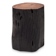 Urbia Brooks Solid Wood Stump in Ebonized
