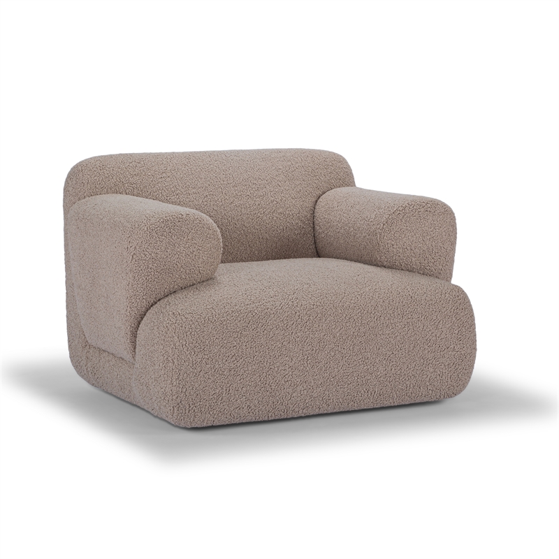 Urbia Metro Kuma Accent Chair in Camel Brown