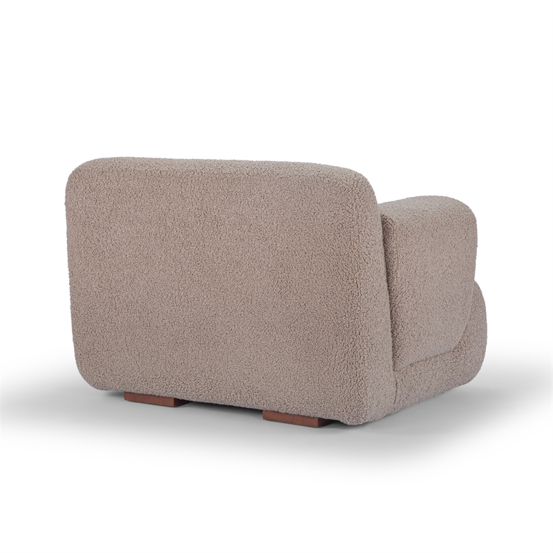 Urbia Metro Kuma Accent Chair in Camel Brown