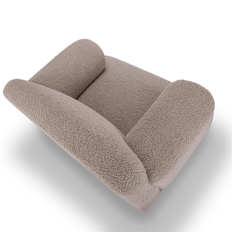Urbia Metro Kuma Accent Chair in Camel Brown