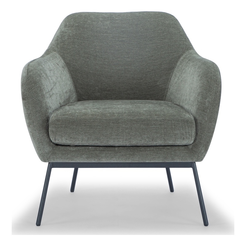 Urbia Metro Zurich Accent Chair in Forest Green