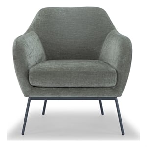 Urbia Metro Zurich Accent Chair in Forest Green