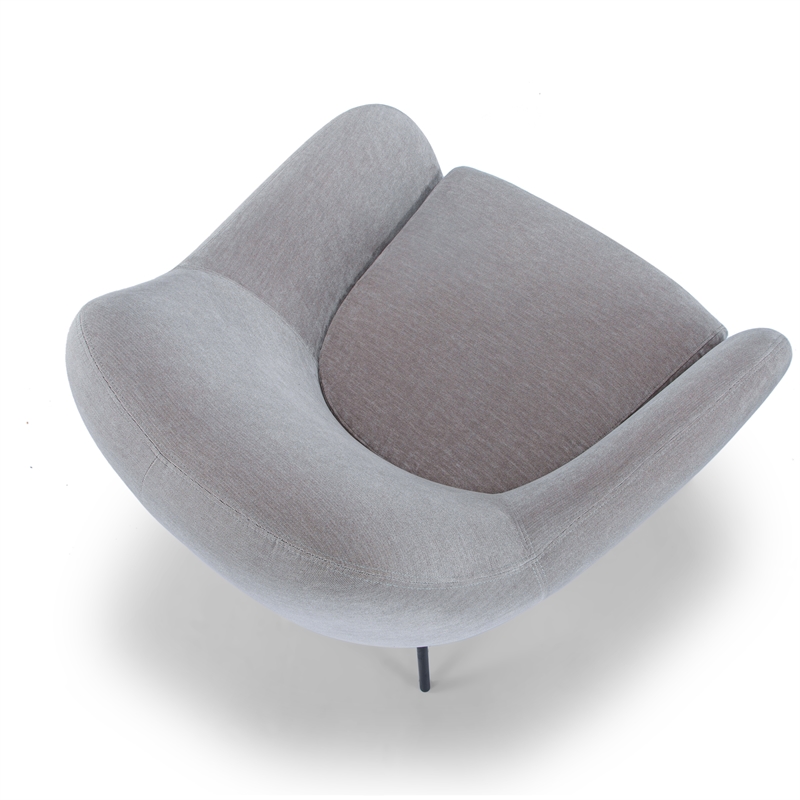 Urbia Metro Zurich Accent Chair in Gray/Green