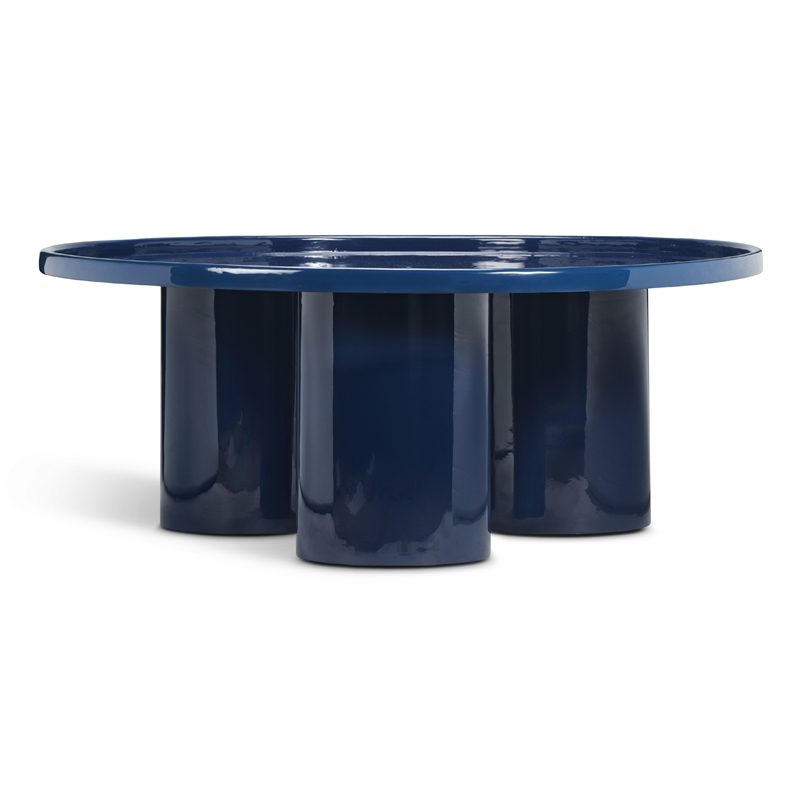 Urbia Eclat Sofia Enamel Coffee Table in Navy