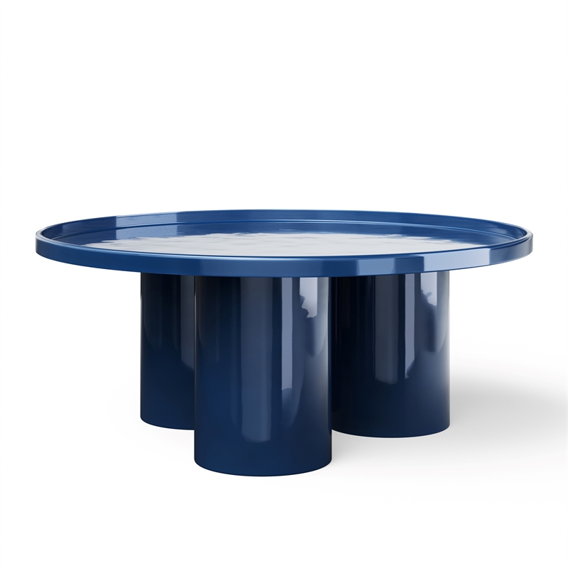 Urbia Eclat Sofia Enamel Coffee Table in Navy