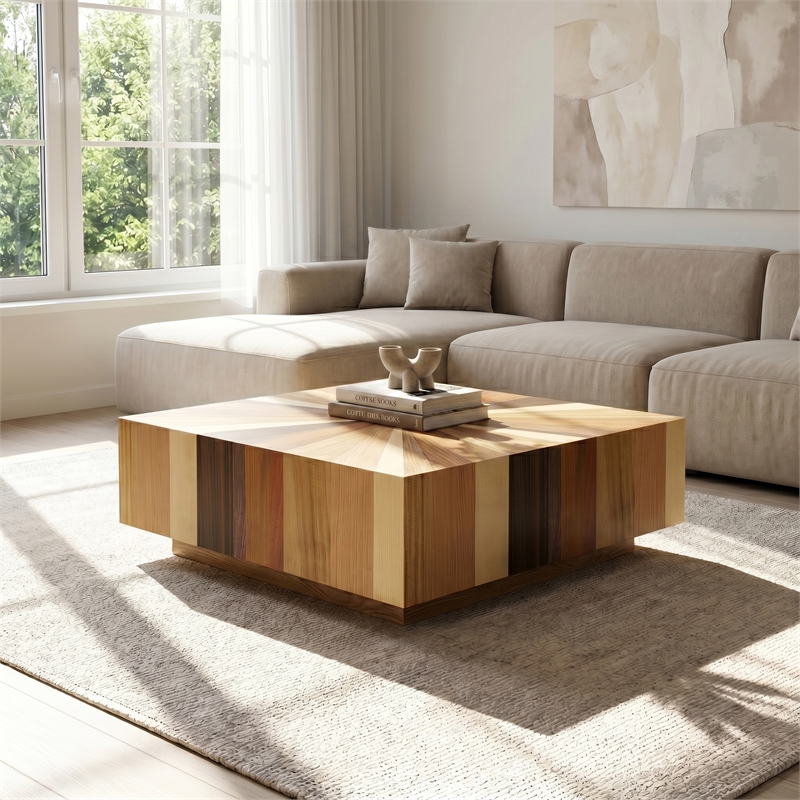 Urbia IE Series Sun Coffee Table in Mixed Wood