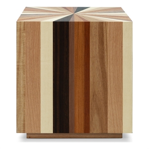 Urbia IE Series Sun End Table in Mixed Wood