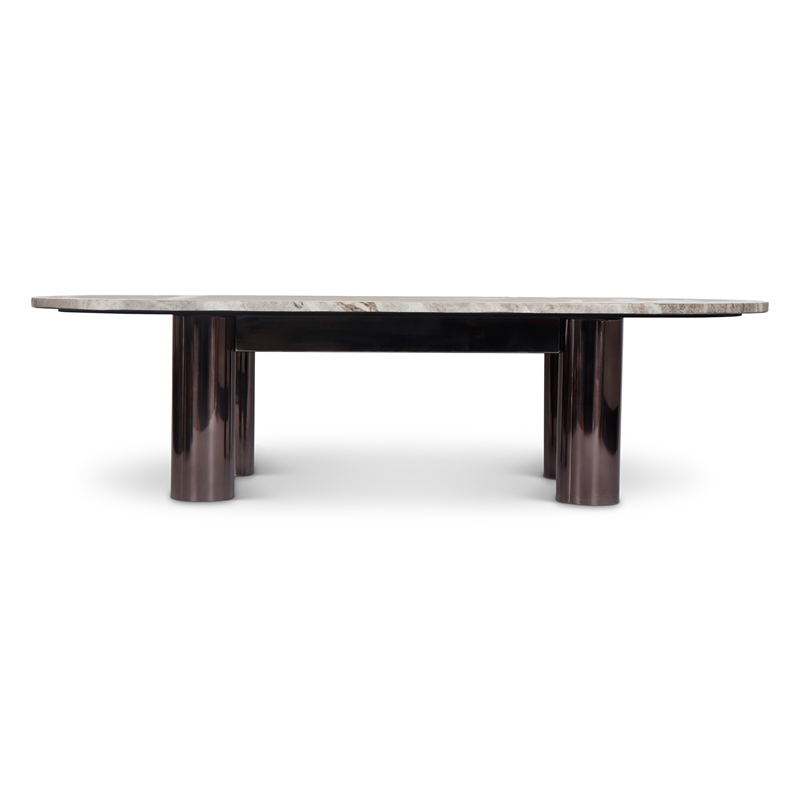 Urbia Marbelle Elliott Coffee Table in Toronto Sand Marble Finish