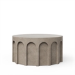 Urbia Mixx Atlas Round Coffee Table in Dark Grey