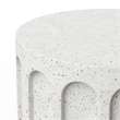 Urbia Mixx Atlas Round Coffee Table in Ivory Terrazzo