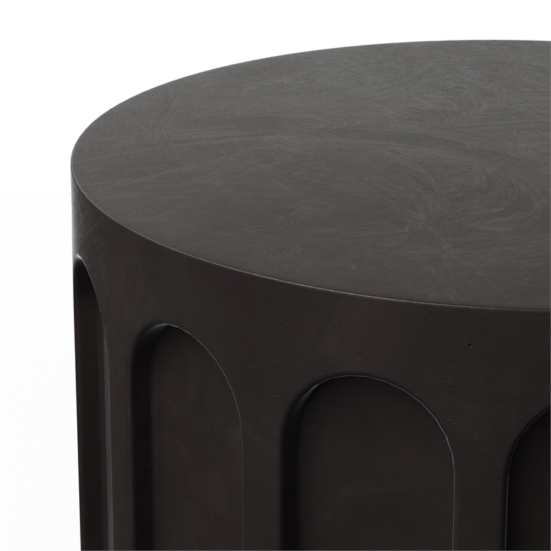 Urbia Mixx Atlas Round Coffee Table in Lava