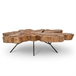 Urbia IE Series Slab Coffee Table in Brass