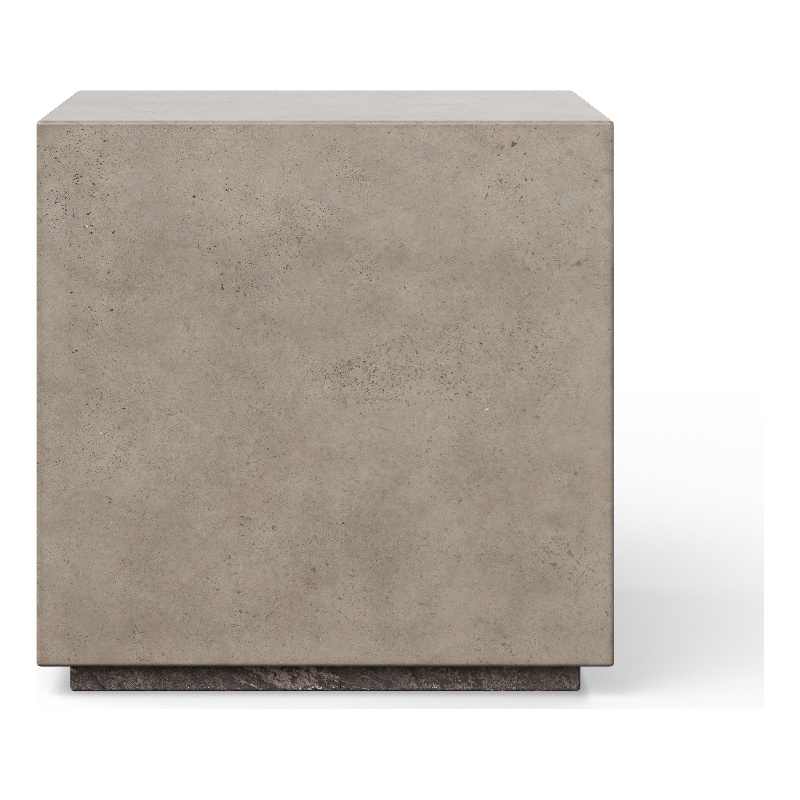 Urbia Mixx Bloc End Table in Dark Gray
