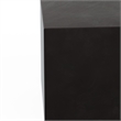 Urbia Mixx Bloc End Table in Lava Black