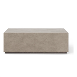 Urbia Mixx Bloc Rectangular Coffee Table in Dark Grey
