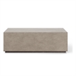 Urbia Mixx Bloc Rectangular Coffee Table in Dark Grey