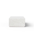 Urbia Mixx Bloc Rectangular Coffee Table in Ivory Terrazzo