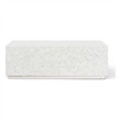 Urbia Mixx Bloc Rectangular Coffee Table in Ivory Terrazzo
