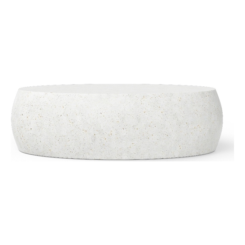 Urbia Mixx Pebble Coffee Table in Ivory Terrazzo