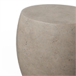 Urbia Mixx Pebble End Table in Dark Grey