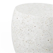 Urbia Mixx Pebble End Table in Ivory Terrazzo