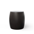 Urbia Mixx Pebble End Table in Lava Black